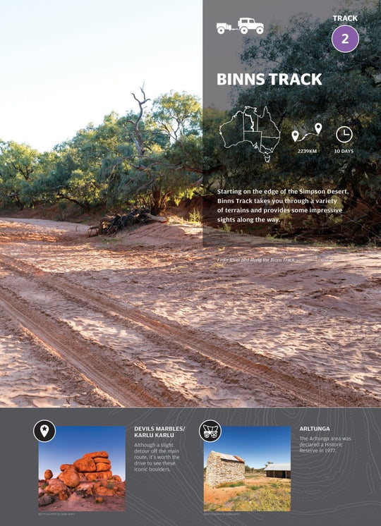 Great Desert Tracks Atlas & Guide (5th edition) - Hema Maps - Books - 9781876413637 - Caravan World