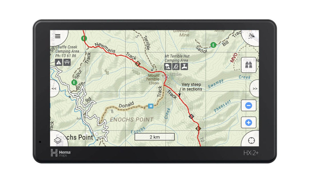 Hema HX - 2+ GPS Navigator - Hema Maps - Digital - 9339398012137 - Caravan World