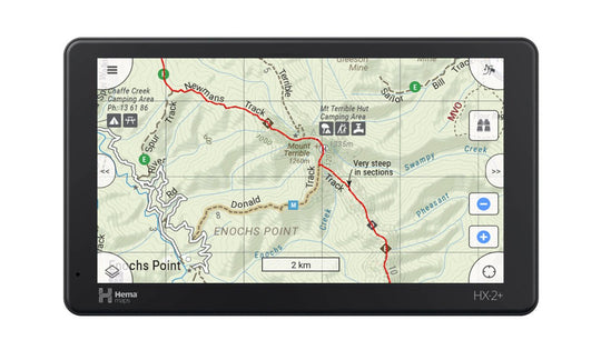 Hema HX - 2+ GPS Navigator - Hema Maps - Digital - 9339398012137 - Caravan World