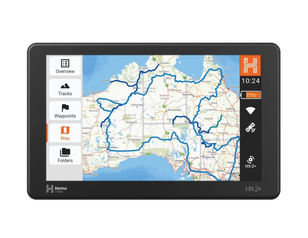 Hema HX - 2+ GPS Navigator - Hema Maps - Digital - 9339398012137 - Caravan World
