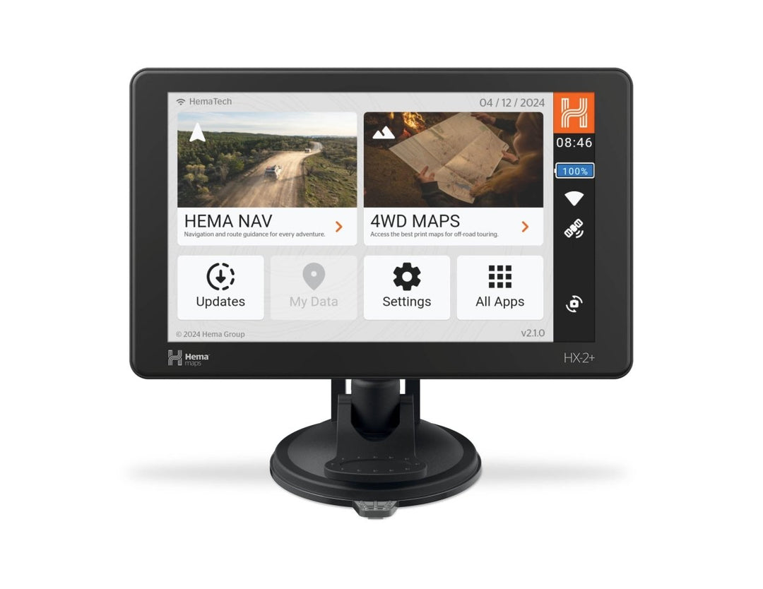 Hema HX - 2+ GPS Navigator - Hema Maps - Digital - 9339398012137 - Caravan World