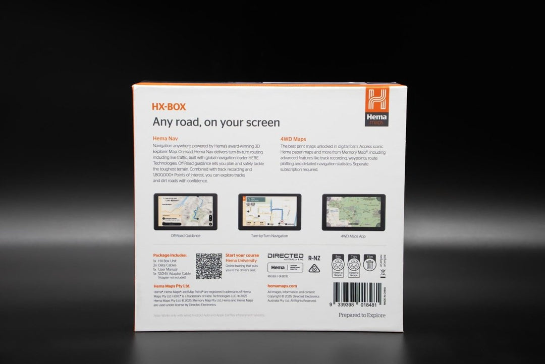 Hema Maps HX - BOX GPS Navigation Module - Hema Maps - Digital - 9339398018481 - Caravan World