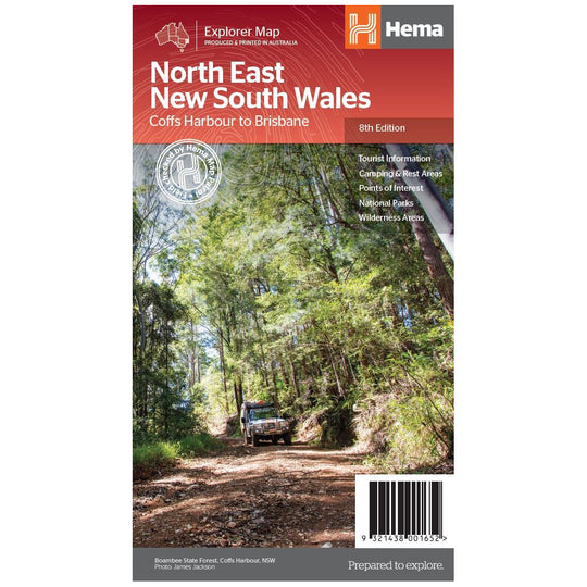 North East New South Wales Map