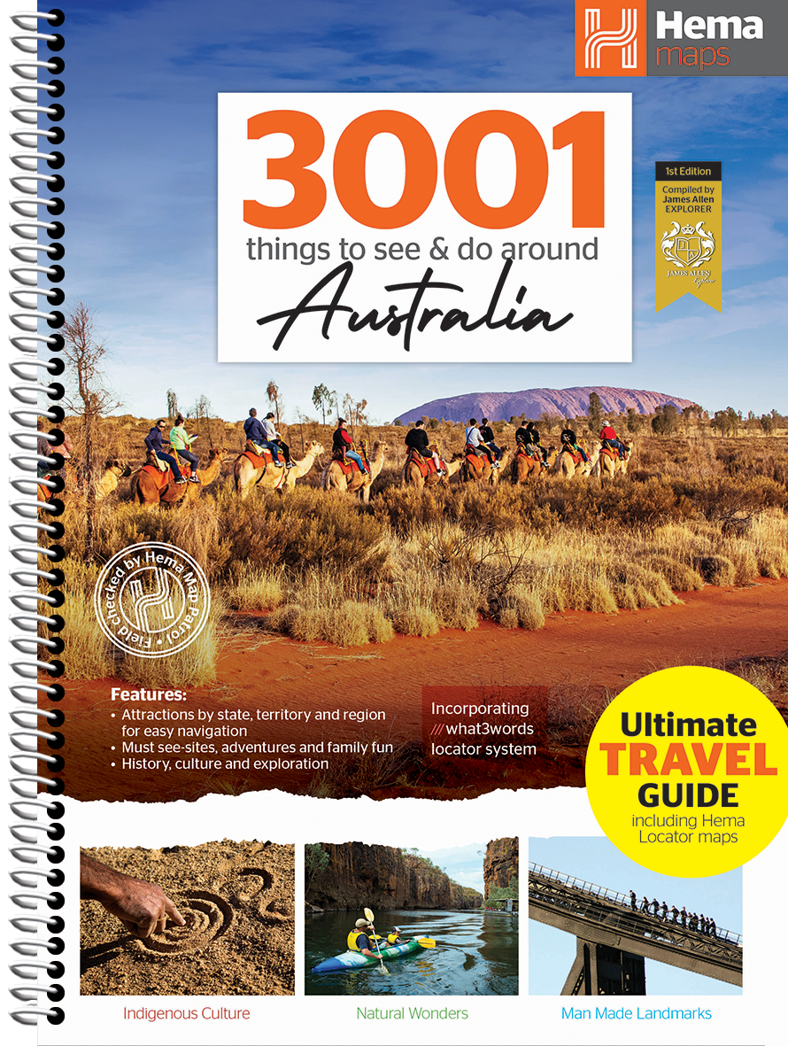 Hema's 3001 things to see & do around Australia - Other Publishers - 9781922668219 - Caravan World