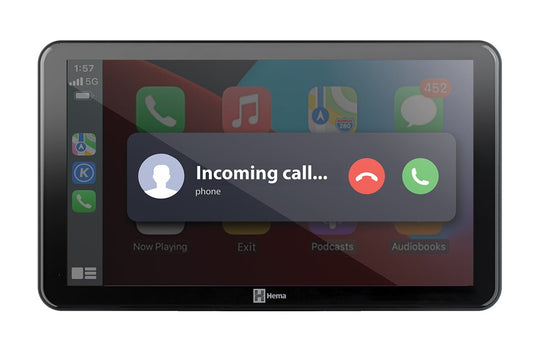 HR-1 NAV Smart Navigator with Dual Channel Dash Cams - Hema Maps - Digital - 9339398022471 -Caravan World