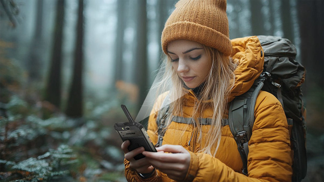 HX - Z6 Alpine 5.6 - Inch UHF DMR Smartphone Navigator Including Hema Nav - Alpine - HX-Z6 - Caravan World