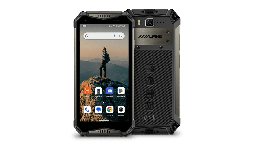 HX - Z6 Alpine 5.6 - Inch UHF DMR Smartphone Navigator Including Hema Nav - Alpine - HX-Z6 - Caravan World