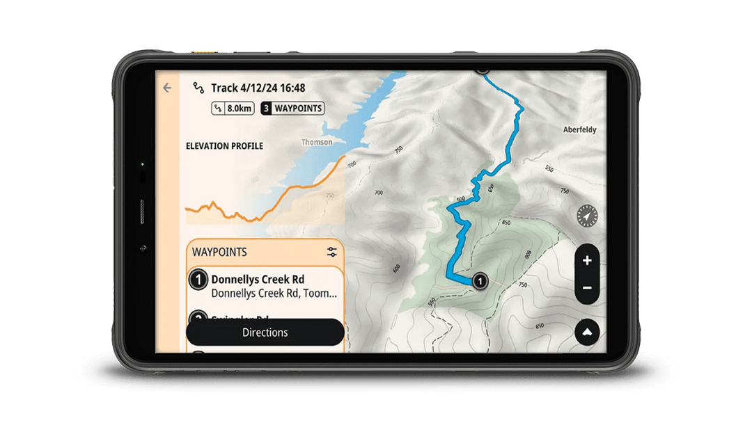 HX - Z8 Alpine 8 - Inch XL Rugged Portable Smart Navigator Including Hema Nav - Alpine - 6937748735229 - Caravan World