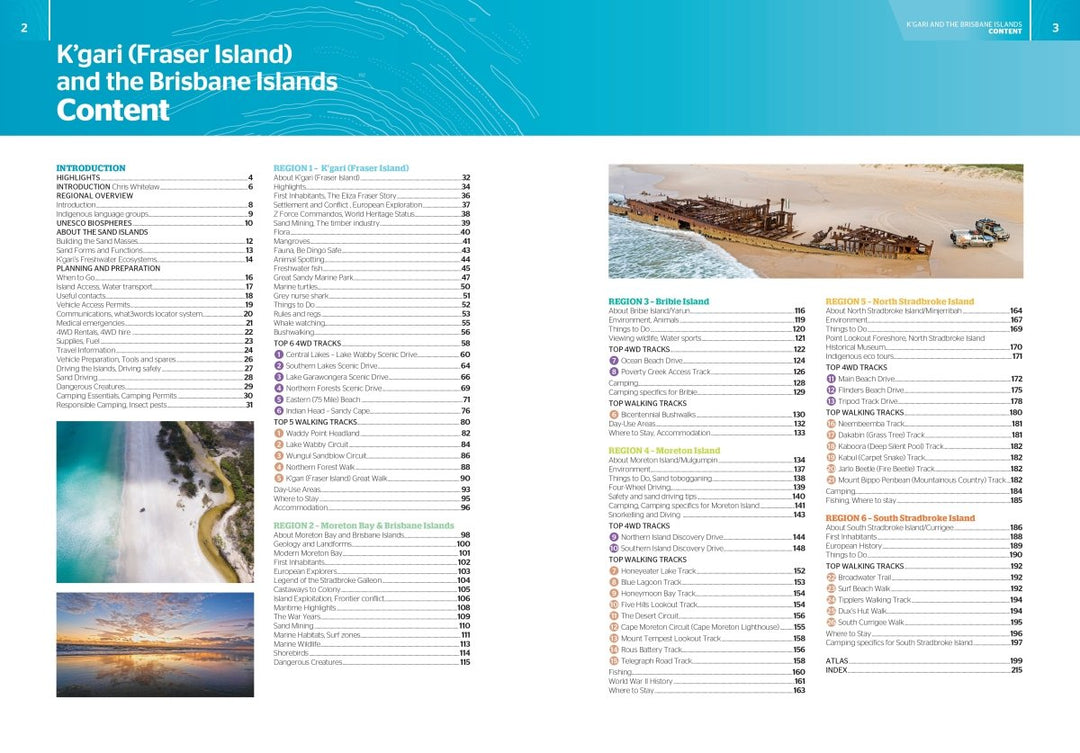 K'gari (Fraser Island) Atlas & Guide - Hema Maps - Books - 9781922668820 - Caravan World