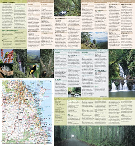 Lamington National Park Map - Hema Maps - Maps - 9781865005218 - Caravan World