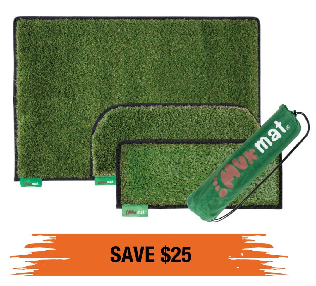 Muk Mat Caravan Bundle in Green - Muk Mat - MUKMATBDL-DKGRN -Caravan World