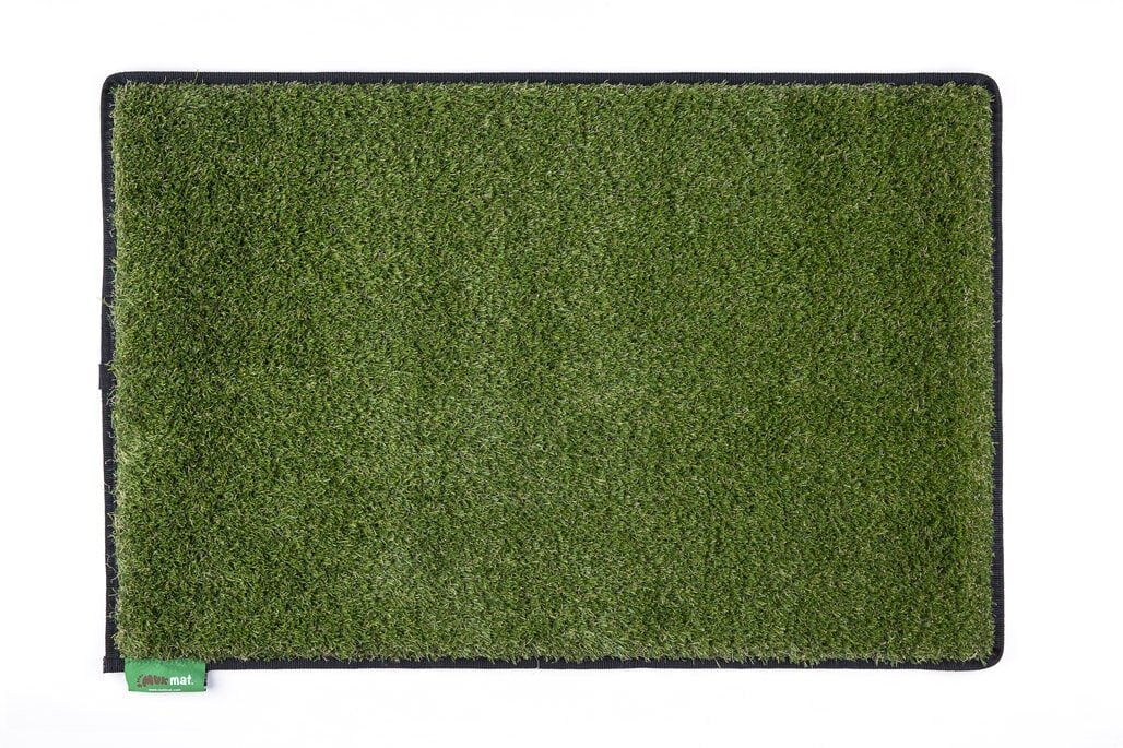 Muk Mat - Green with Pitch Black edging - Muk Mat - MUK-MAT-GRN-PB-LG -Caravan World