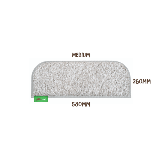 Muk Mat - Light Grey Caravan Step (58x26cm) - Muk Mat - MUK-MAT-LGTGRY-PB-STEP -Caravan World