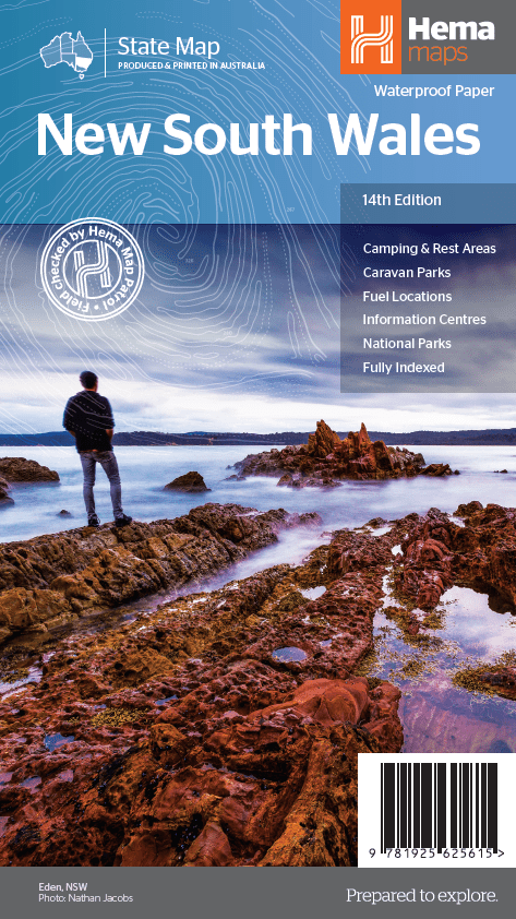 New South Wales State Map - Hema Maps - Maps - 9781925625615 - Caravan World
