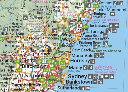 New South Wales State Map - Hema Maps - Maps - 9781925625615 - Caravan World