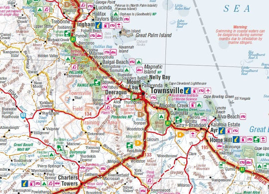 North Queensland Map - Hema Maps - Maps - 9321438002116 - Caravan World