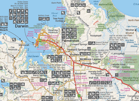 Northern Territory State Map - Hema Maps - Maps - 9321438001508 - Caravan World