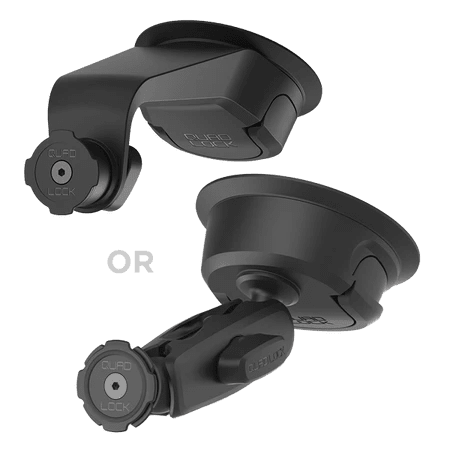 Quad Lock Suction Windscreen/Dash Car Mount - Quadlock - QLM-CAR-5 -Caravan World