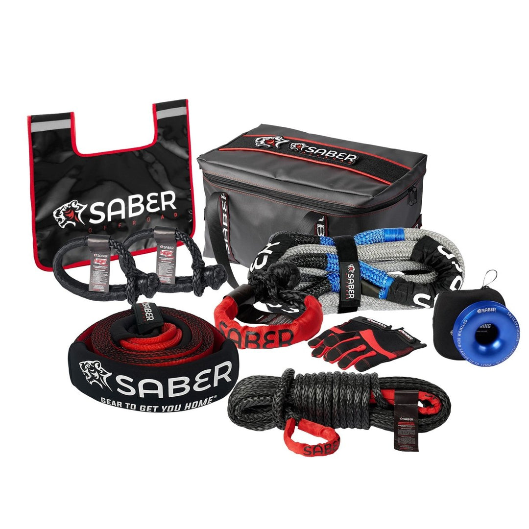 Saber 16K Ultimate Recovery Kit - Saber Offroad - SBR-16KKITU2 - Caravan World