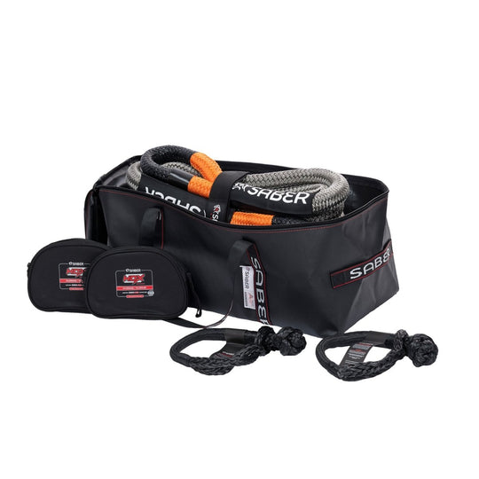 Saber 22K Heavy Duty Kinetic Recovery Kit - Saber Offroad - SBR-22KKIT1 - Caravan World