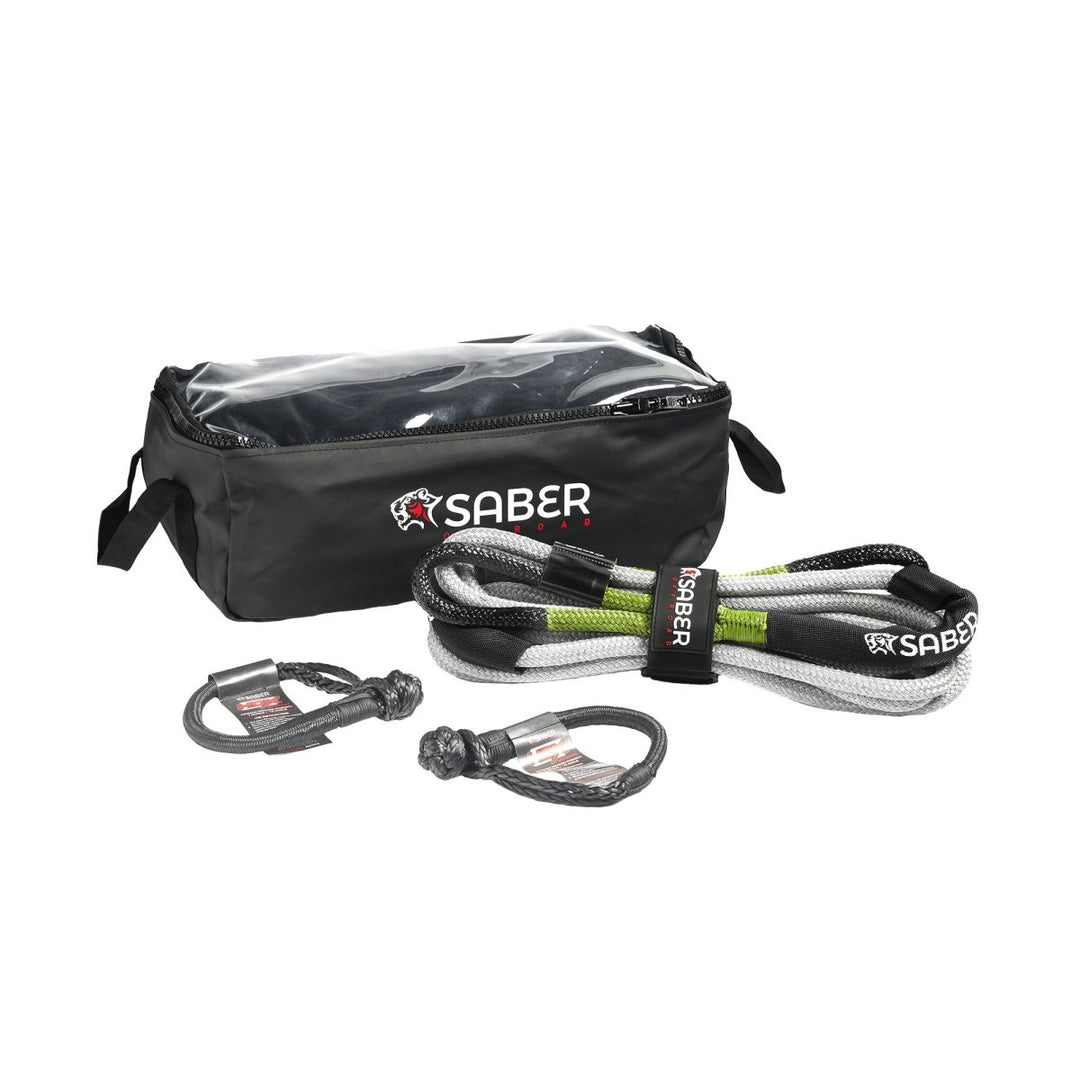 Saber 4K Kinetic Recovery Kit - Saber Offroad - SBR-4KKIT1 - Caravan World