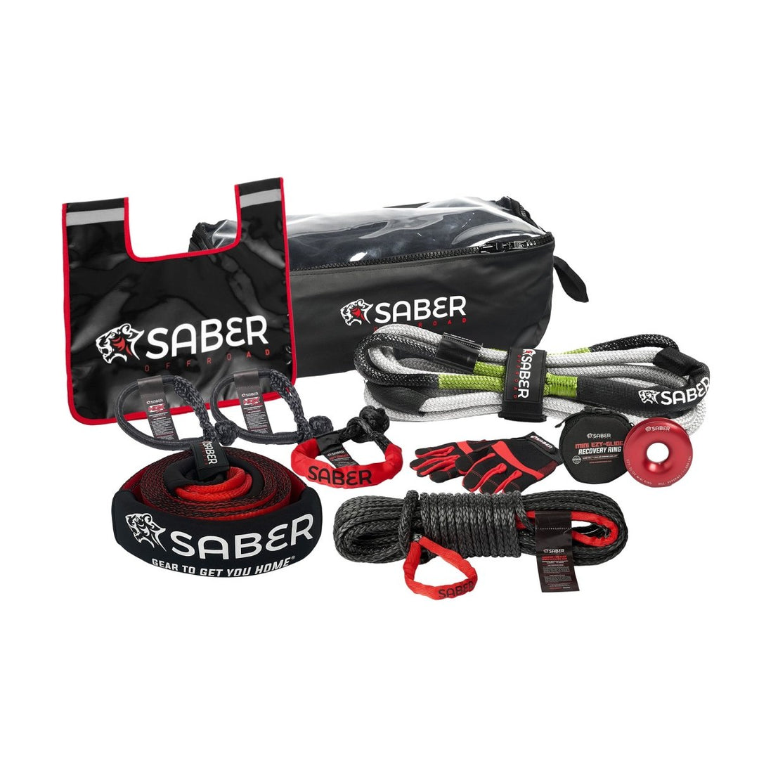 Saber 4k Ultimate Recovery Kit - Saber Offroad - SBR-4KKITU - Caravan World