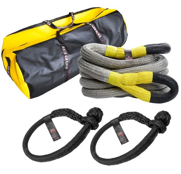 Saber 50K Heavy Duty Kinetic Recovery Kit - Saber Offroad - SBR-50KKIT1 - Caravan World