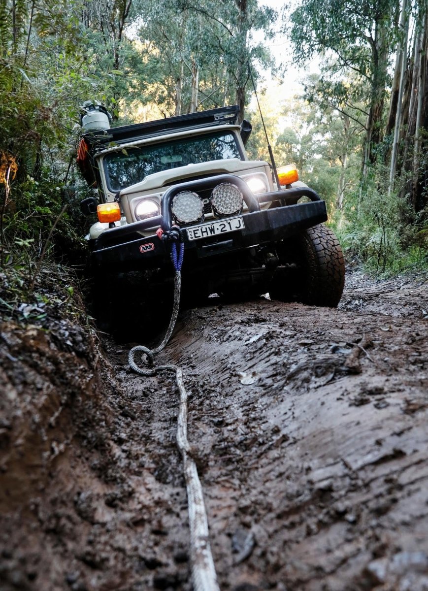 Saber 8K Kinetic Recovery Rope - Saber Offroad - SBR-8KRR - Caravan World