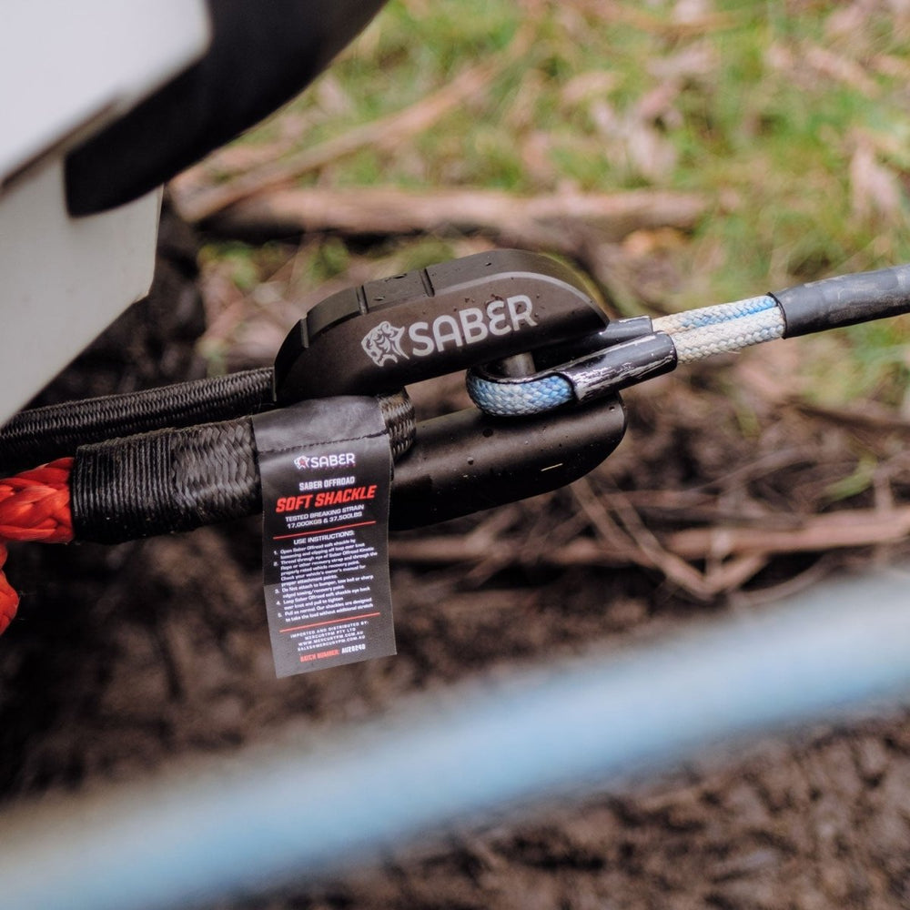 Saber Alloy Winch Shackle - Saber Offroad - SBR-AWS2CR - Caravan World