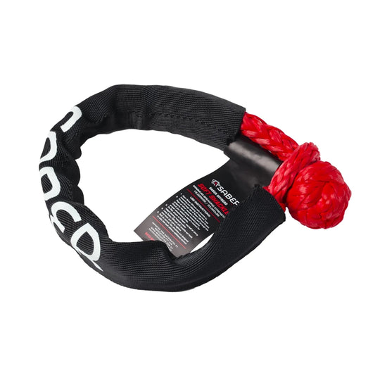Saber Soft Shackle with Protective Sheath - 15,000KG - Saber Offroad - SBR-15KSSB - Caravan World
