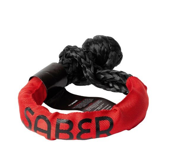Saber Soft Shackle with Protective Sheath - 24,000KG - Saber Offroad - SBR-24KSSB - Caravan World