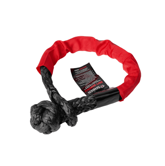Saber Soft Shackle with Protective Sheath - 6,000KG - Saber Offroad - SBR-6KSSB - Caravan World
