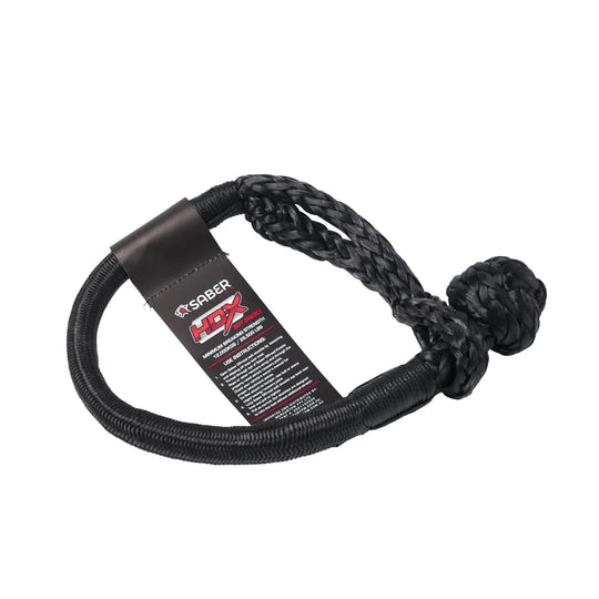 SaberPro 12,000Kg Soft Shackle with Technora Binding - Saber Offroad - SBR-12KTBSSB - Caravan World