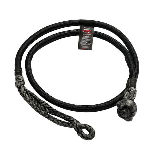 SaberPro 24,500kg HDX Soft Shackle with Technora Binding - Long - Saber Offroad - SBR-24KTBSSBL - Caravan World