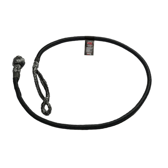 SaberPro 24,500kg HDX Soft Shackle with Technora Binding - Long - Saber Offroad - SBR-24KTBSSBL - Caravan World