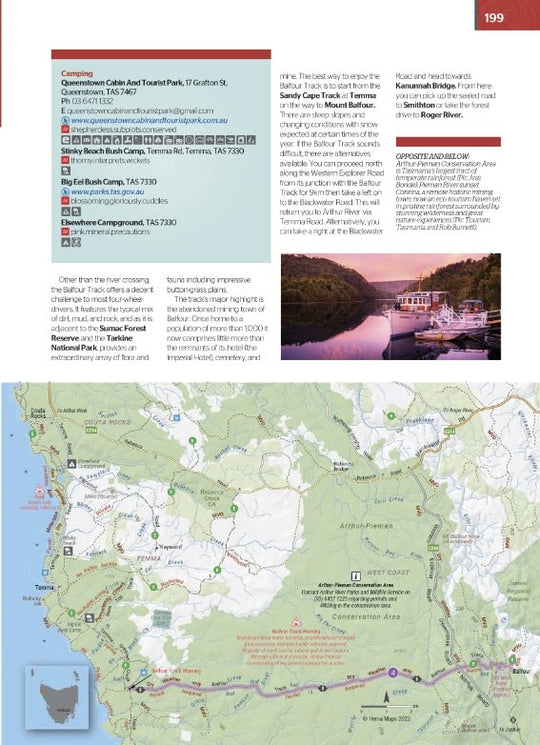 Tasmania Atlas & Guide - Hema Maps - Books - 9321438001973 - Caravan World