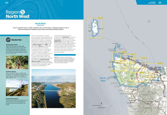 Tasmania Atlas & Guide - Hema Maps - Books - 9321438001973 - Caravan World
