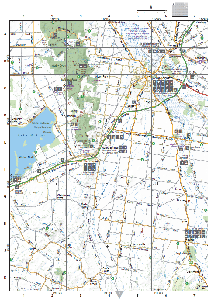 The Victorian High Country Atlas & Guide - Hema Maps - Books - 9781876413149 - Caravan World