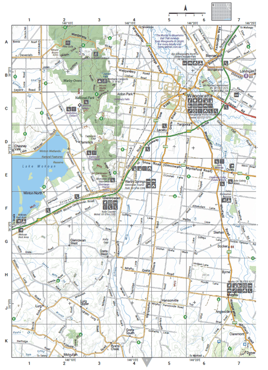 The Victorian High Country Atlas & Guide - Hema Maps - Books - 9781876413149 - Caravan World
