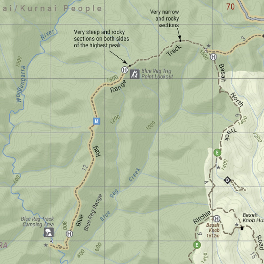 The Victorian High Country - North Western Map - Hema Maps - Maps - 9781923354043 - Caravan World