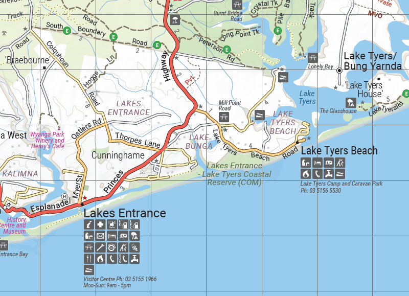 The Victorian High Country - South Eastern Map - OE - Hema Maps - Maps - 9321438001744 - Caravan World