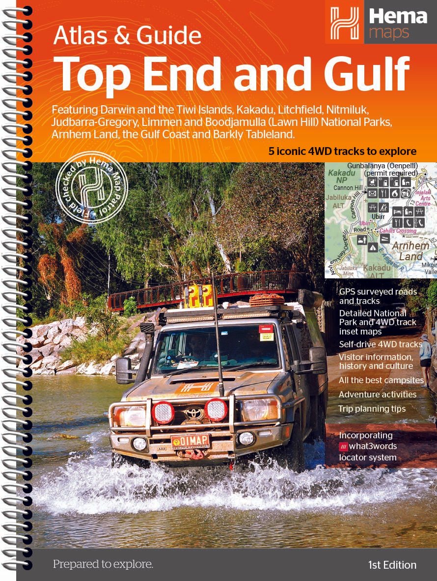 Top End and Gulf Atlas & Guide - Hema Maps - Books - 9781922668943 - Caravan World