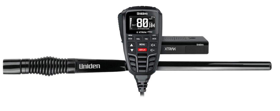 UNIDEN - XTRAK 80 Pro - 4x4 Pack with ATX970S Antenna - Uniden - XTRAK-80PRO-4X4PACK -Caravan World