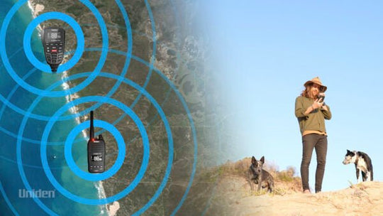 UNIDEN - XTRAK 80 Pro - 4x4 Pack with ATX970S Antenna - Uniden - XTRAK-80PRO-4X4PACK -Caravan World