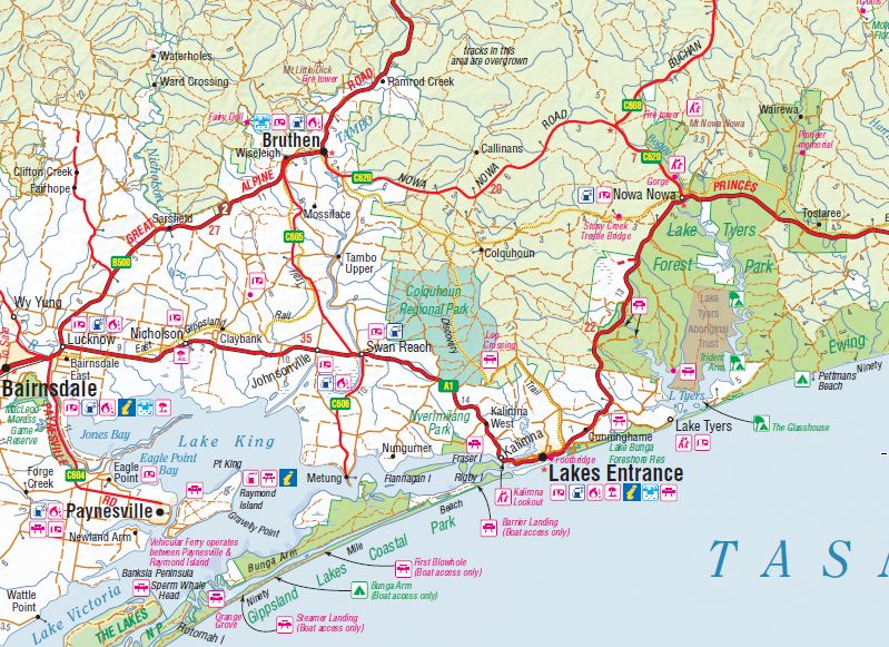 Victoria State Map - Hema Maps - Maps - 9781865009834 - Caravan World