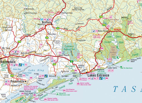 Victoria State Map - Hema Maps - Maps - 9781865009834 - Caravan World