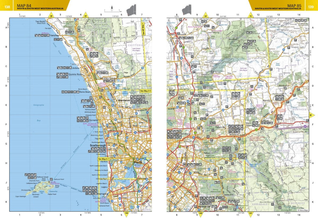 Western Australia Road & 4WD Track Atlas - Hema Maps - Books - 9781922668875 - Caravan World
