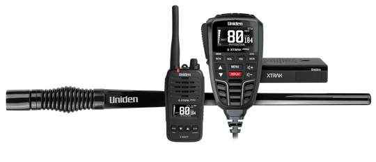 XTRAK 80 Pro Ultimate Pack - In Car & Handheld Bundle - Uniden - XTRAK-U -Caravan World