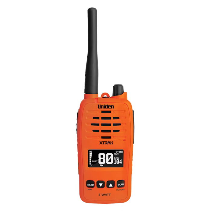 Uniden - Xtrak 50 Smart Handheld UHF w/ Instant Replay - Orange
