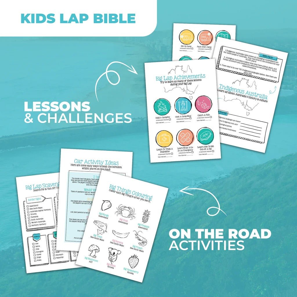 Kid Lap Bible - Big Lap Bible - KLB001 -Caravan World Australia